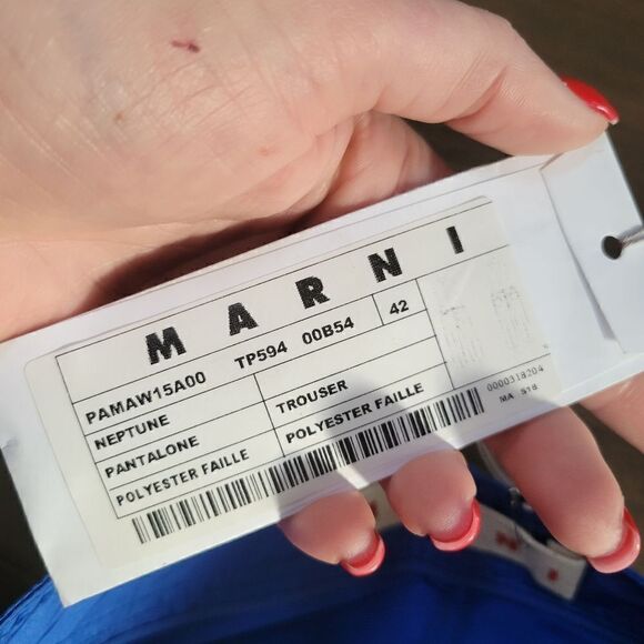 Marni Cropped wide leg Pants size 6 S - Picture 9 of 12